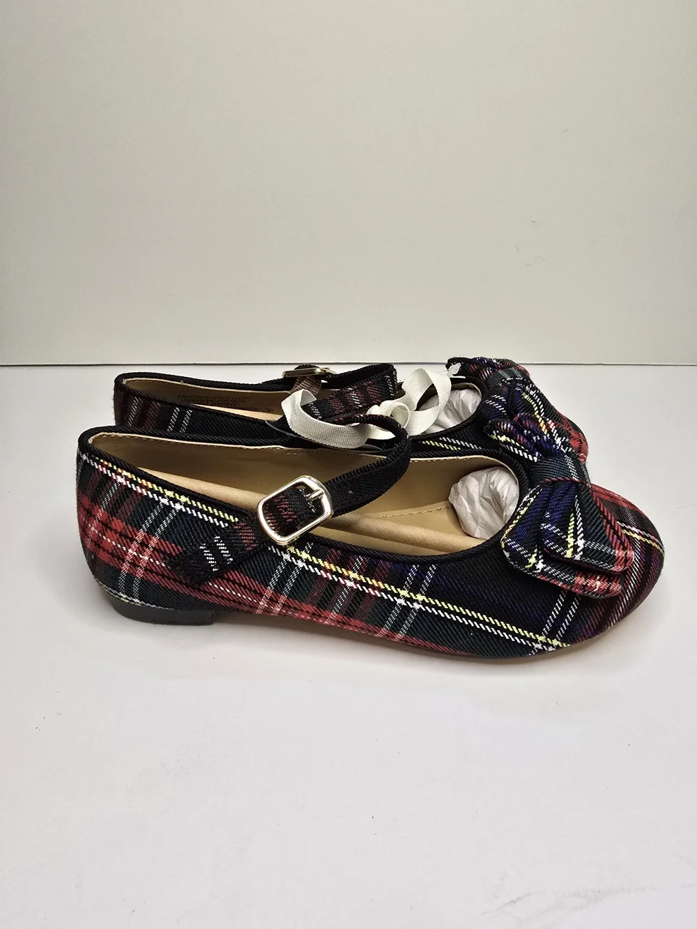 J. Crew Kids NWT Plaid, Gingham, Leopard Dress Shoes - Black, Red, Navy, Brown